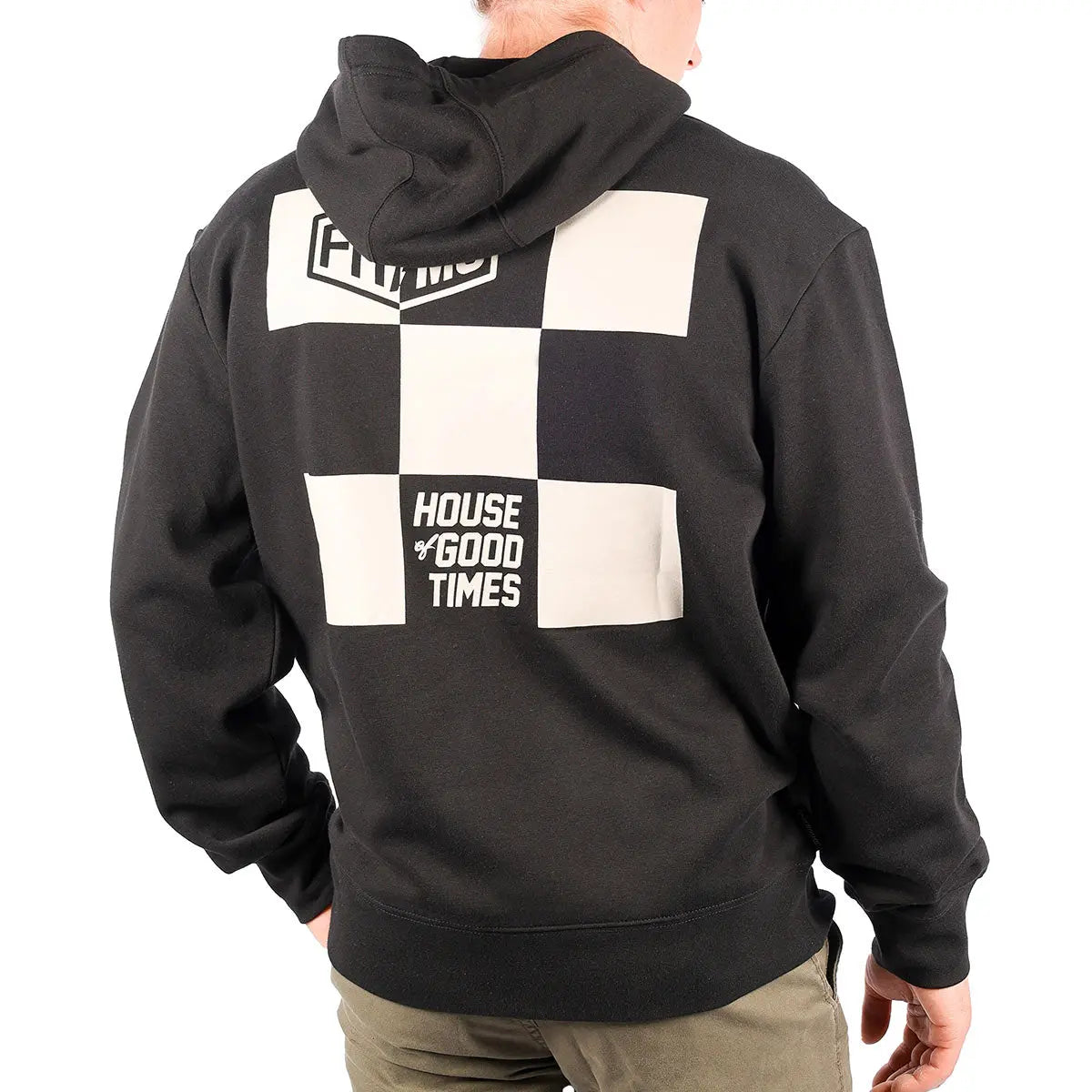 Gibson Hooded Pullover - Black - Fasthouse
