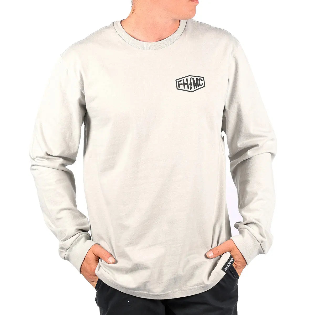Gibson Long Sleeve Tee - Mirage Gray - Fasthouse