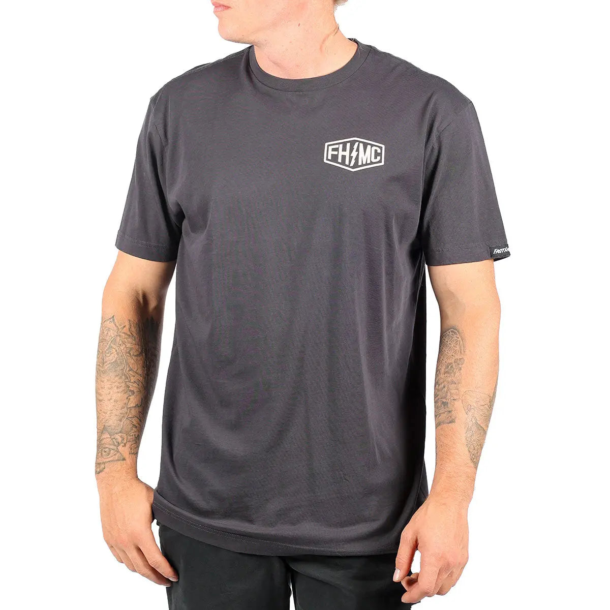 Gibson Tee - Graphite Black - Fasthouse