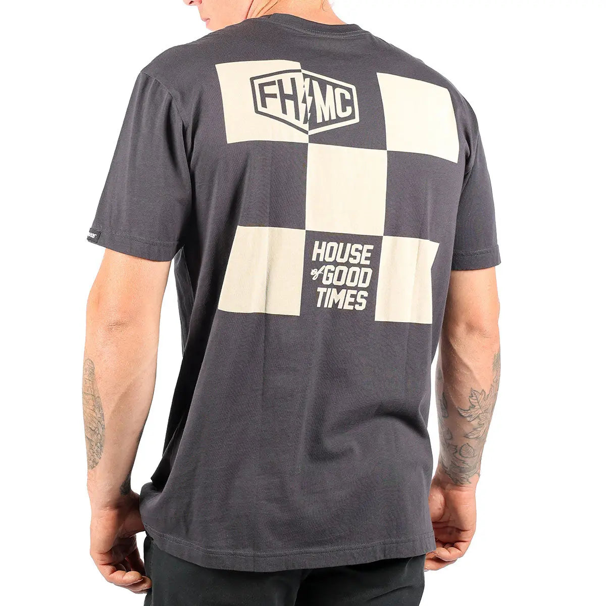 Gibson Tee - Graphite Black - Fasthouse
