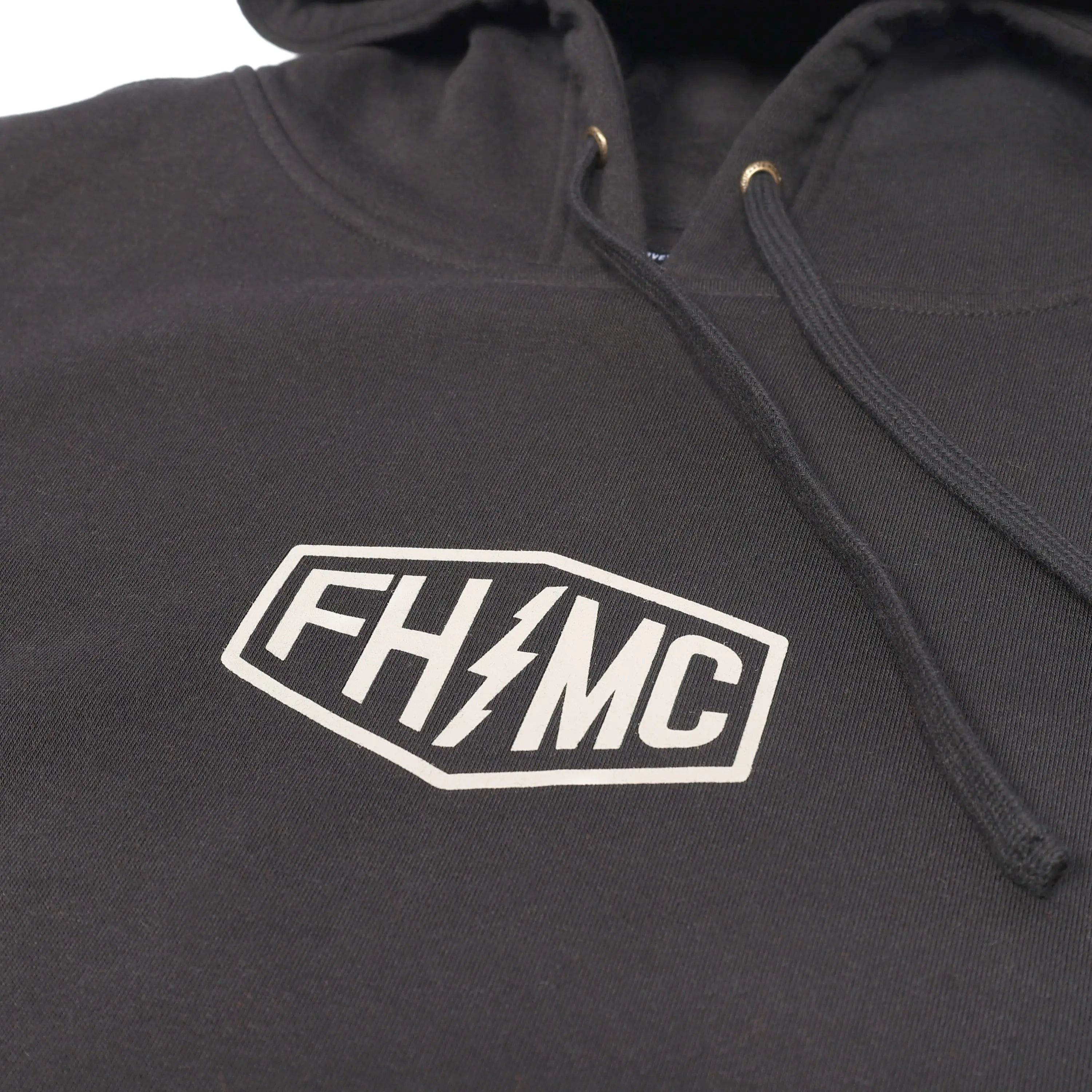 Gibson Hooded Pullover - Black - Fasthouse