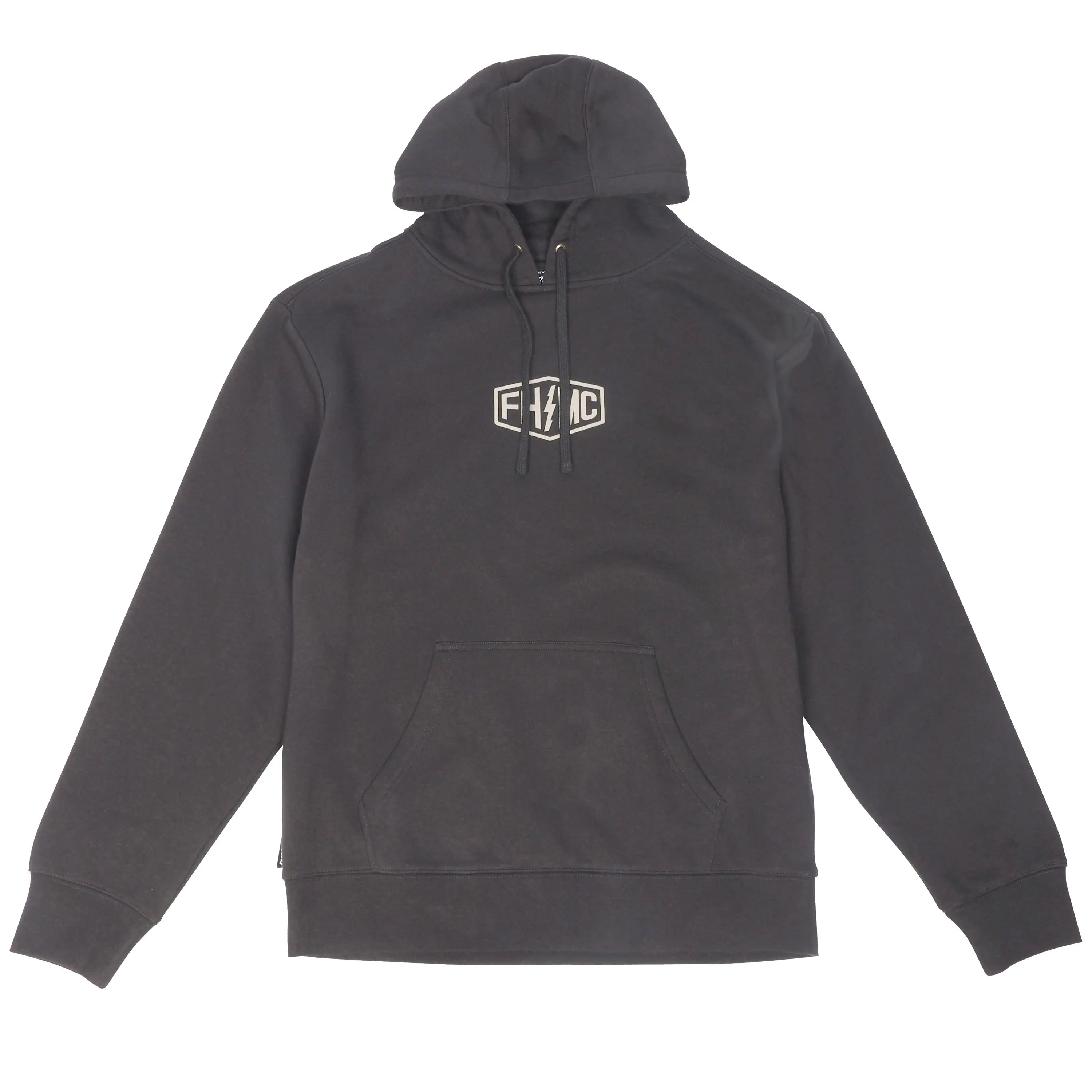 Gibson Hooded Pullover - Black - Fasthouse