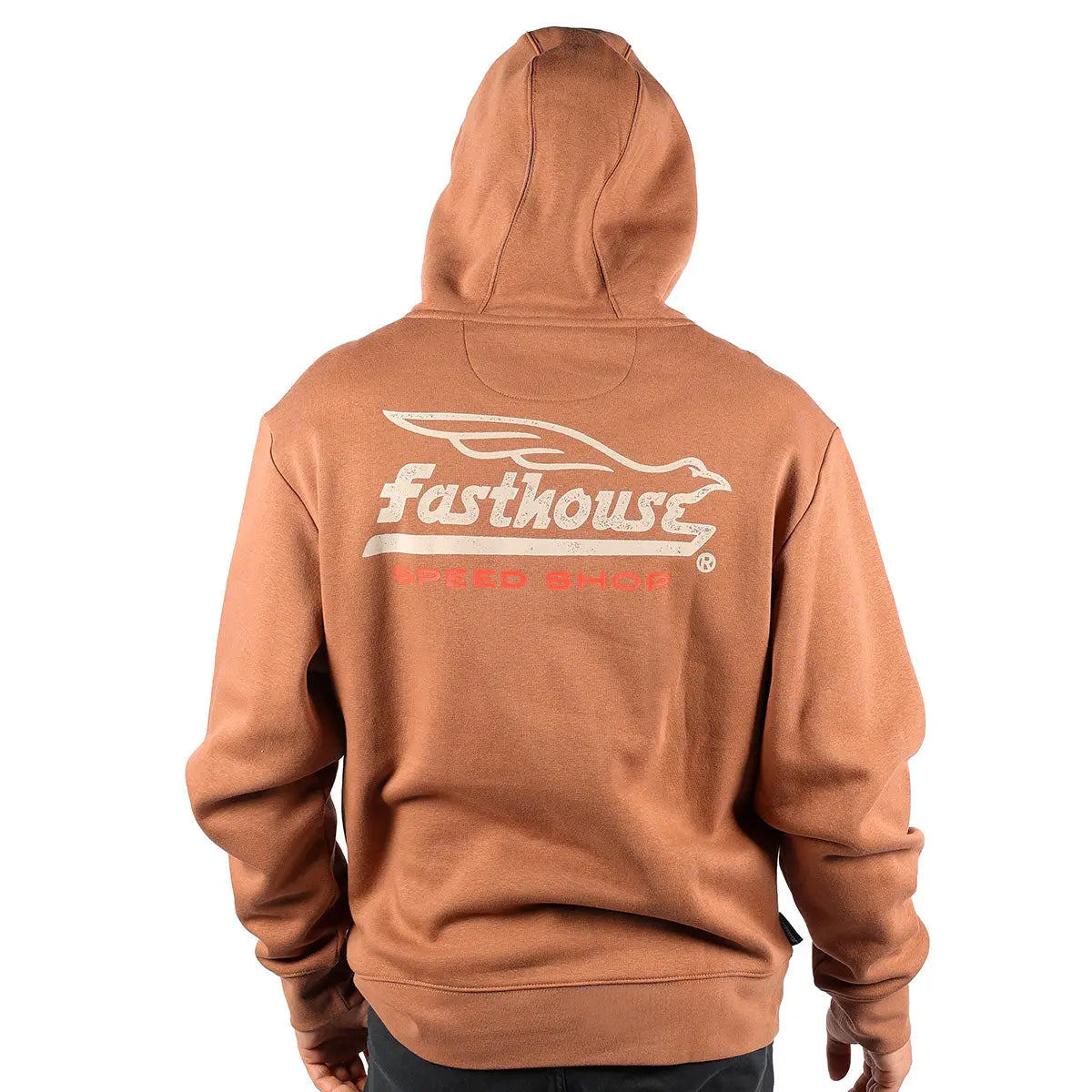 Gilmore Hooded Pullover - Chestnut - Fasthouse