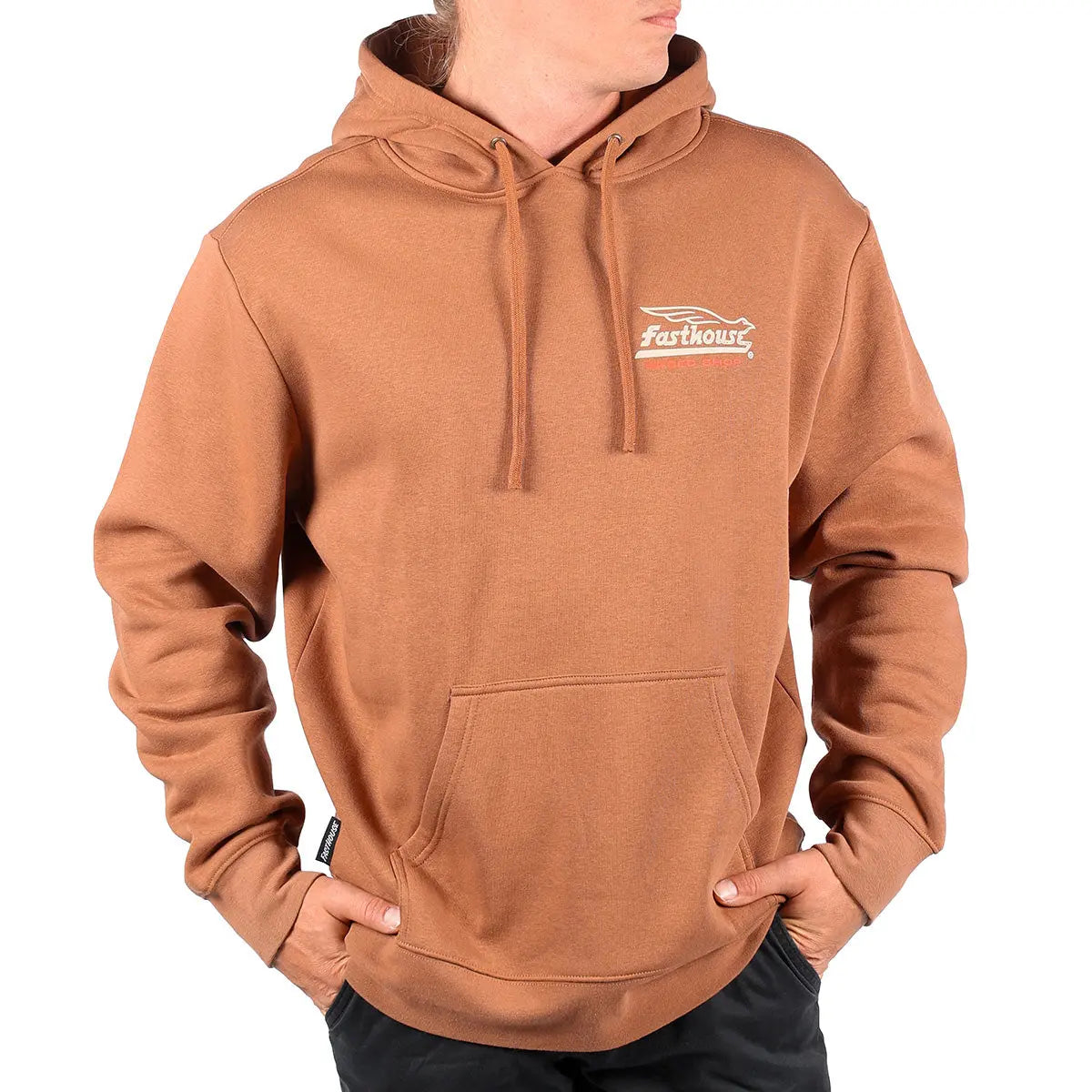Gilmore Hooded Pullover - Chestnut - Fasthouse