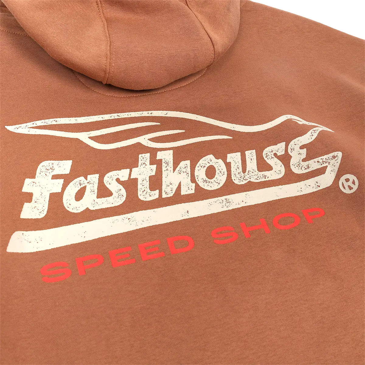 Gilmore Hooded Pullover - Chestnut - Fasthouse