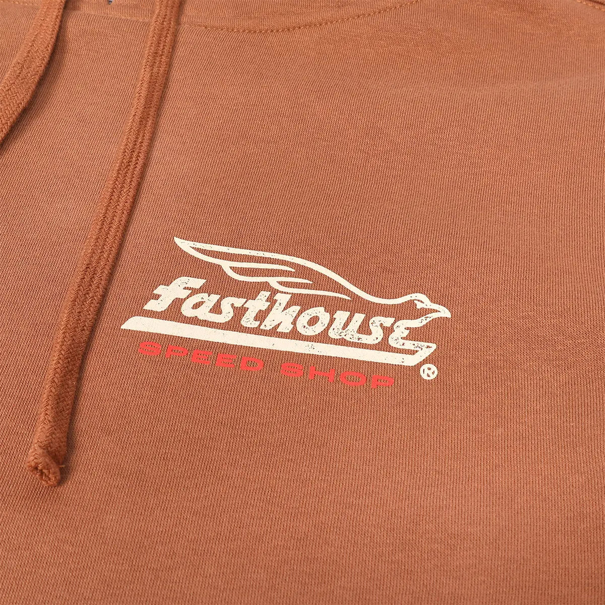 Gilmore Hooded Pullover - Chestnut - Fasthouse