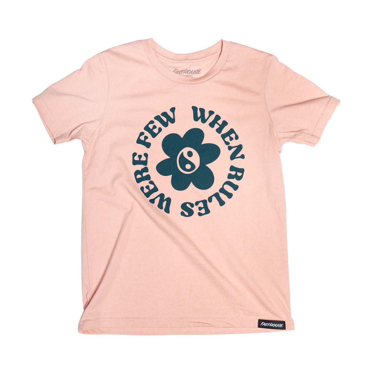 Bloom Girl's Tee - Heather Peach