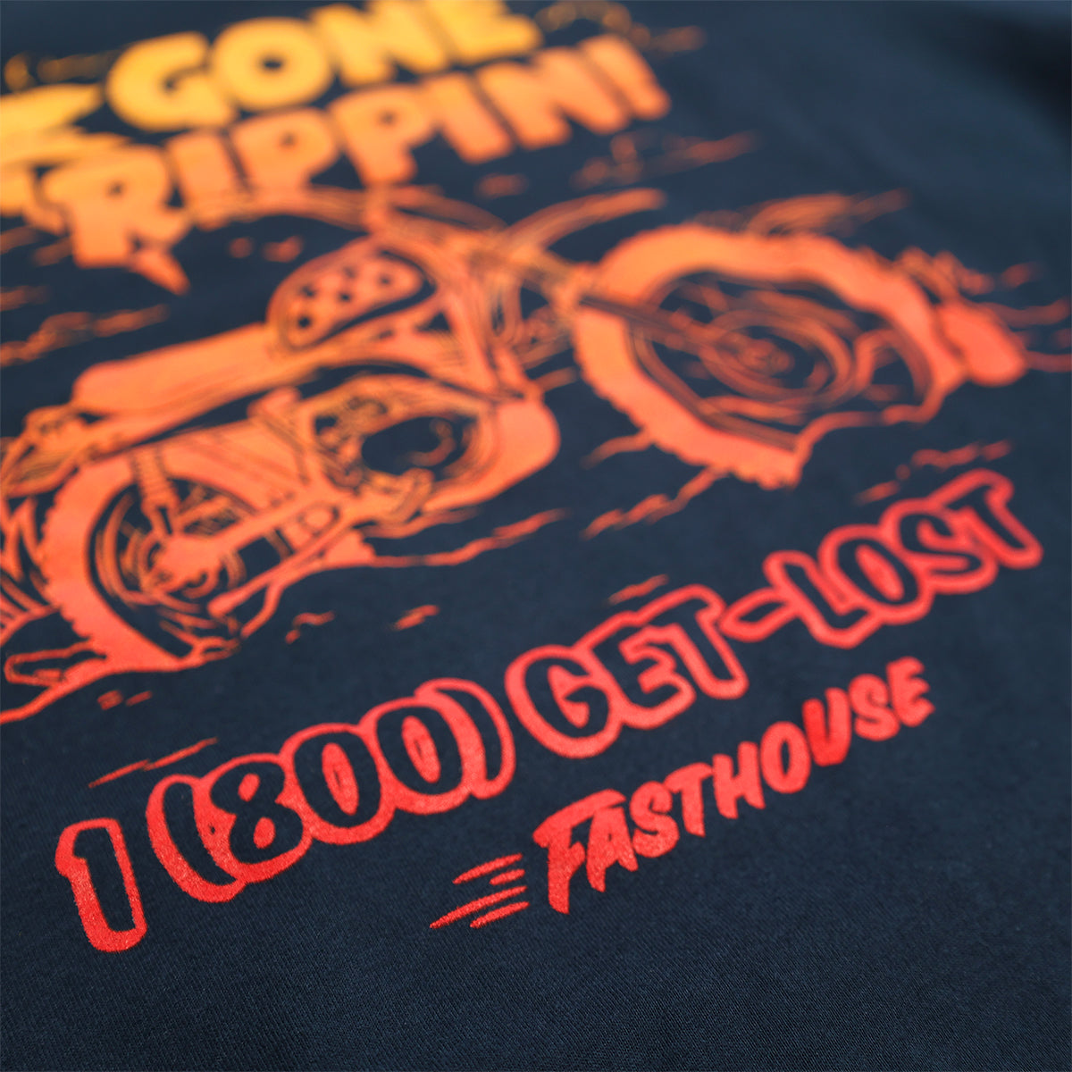 Gone Rippin Tee - Navy