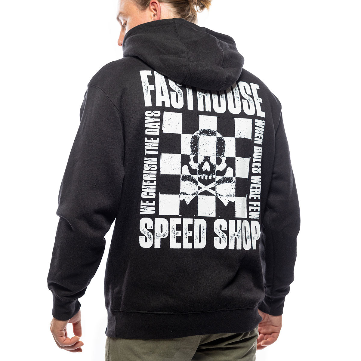 Grid Heavyweight Hooded Pullover