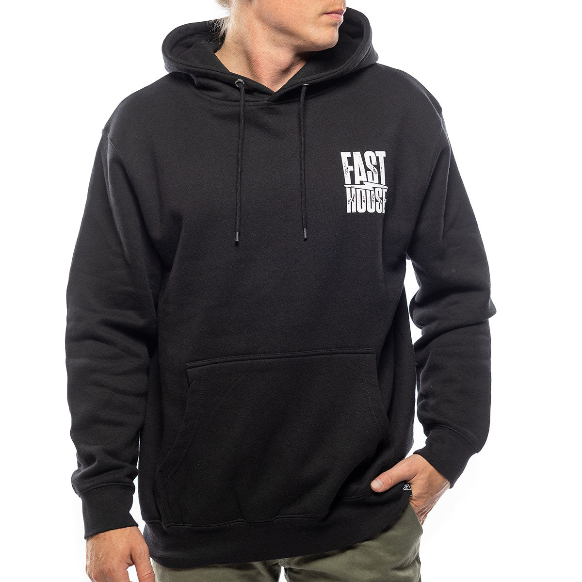 Grid Heavyweight Hooded Pullover