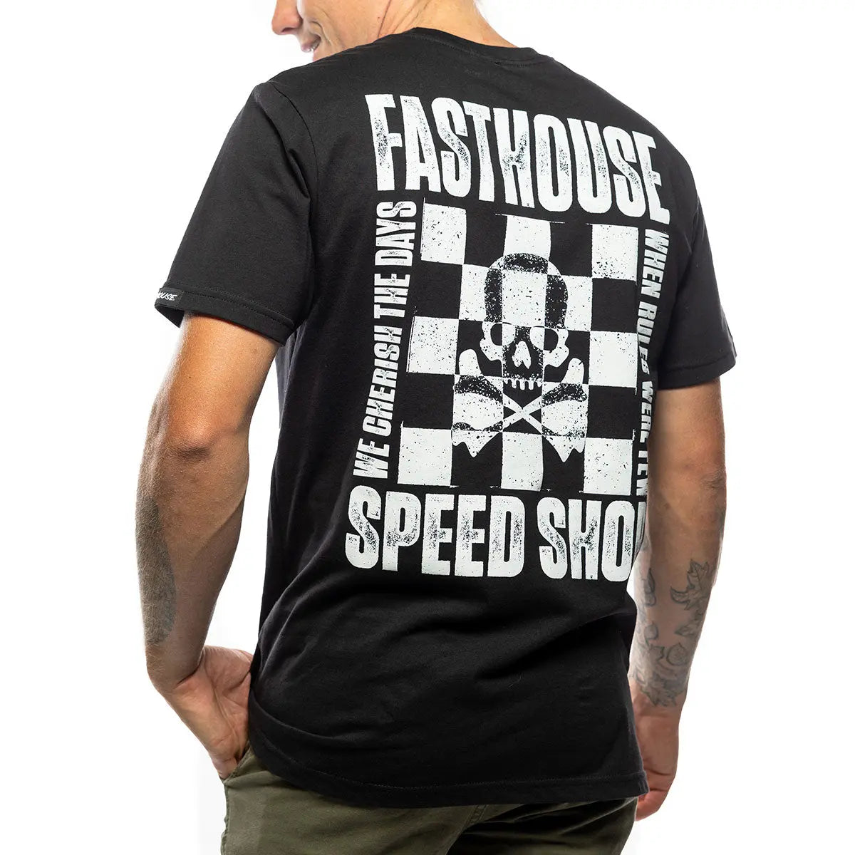 Grid Tee - Black - Fasthouse