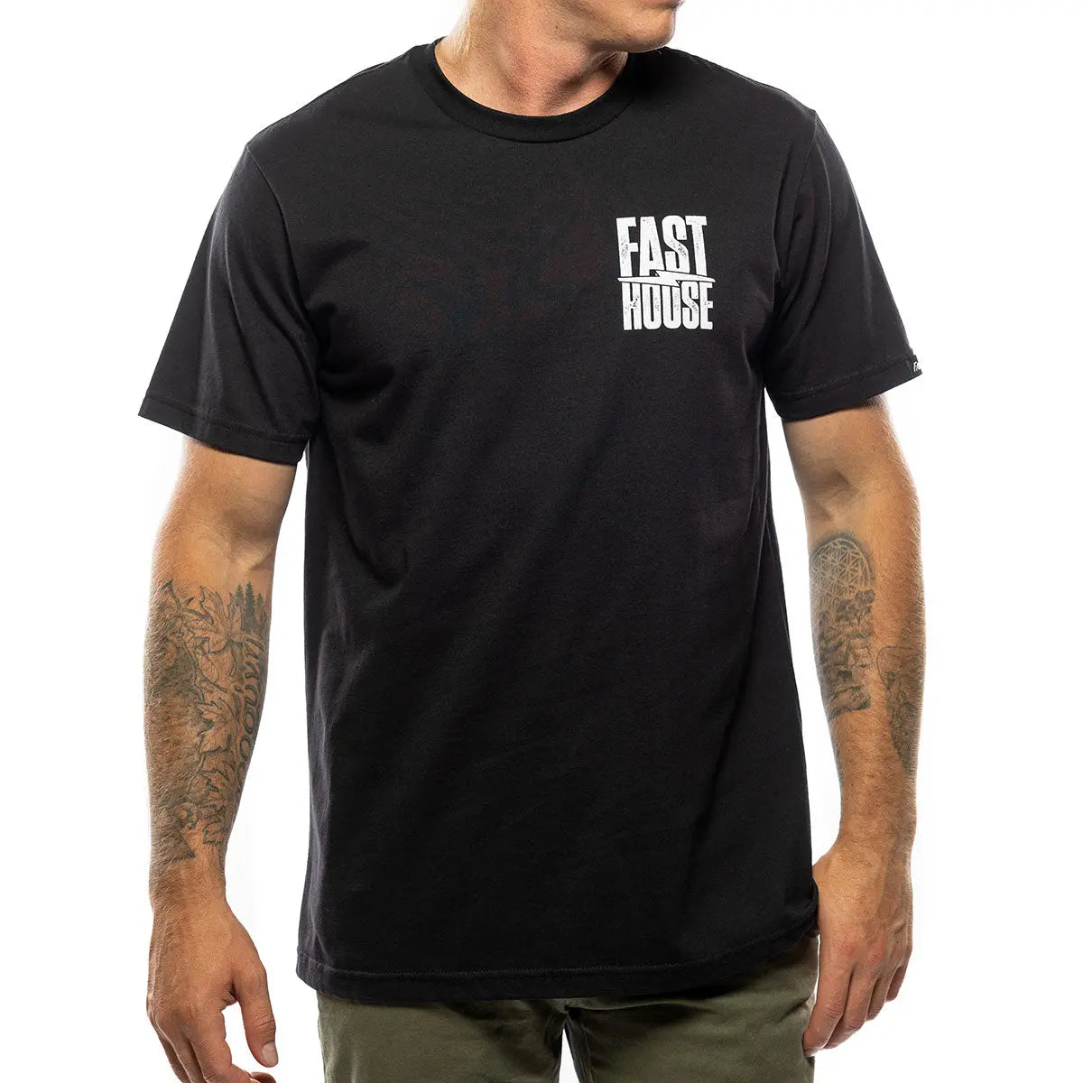 Grid Tee - Black - Fasthouse