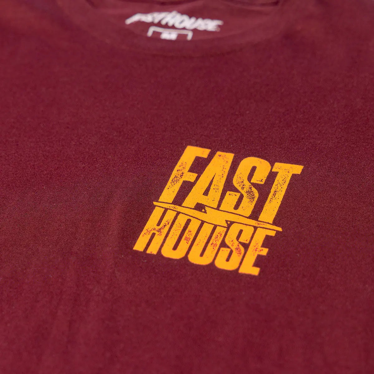 Grid Tee - Maroon - Fasthouse