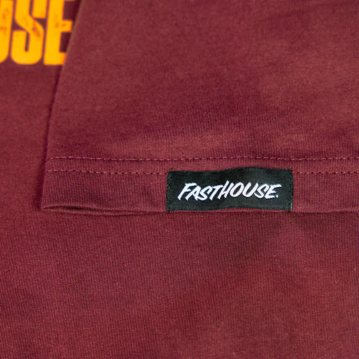 Grid Tee - Maroon - Fasthouse