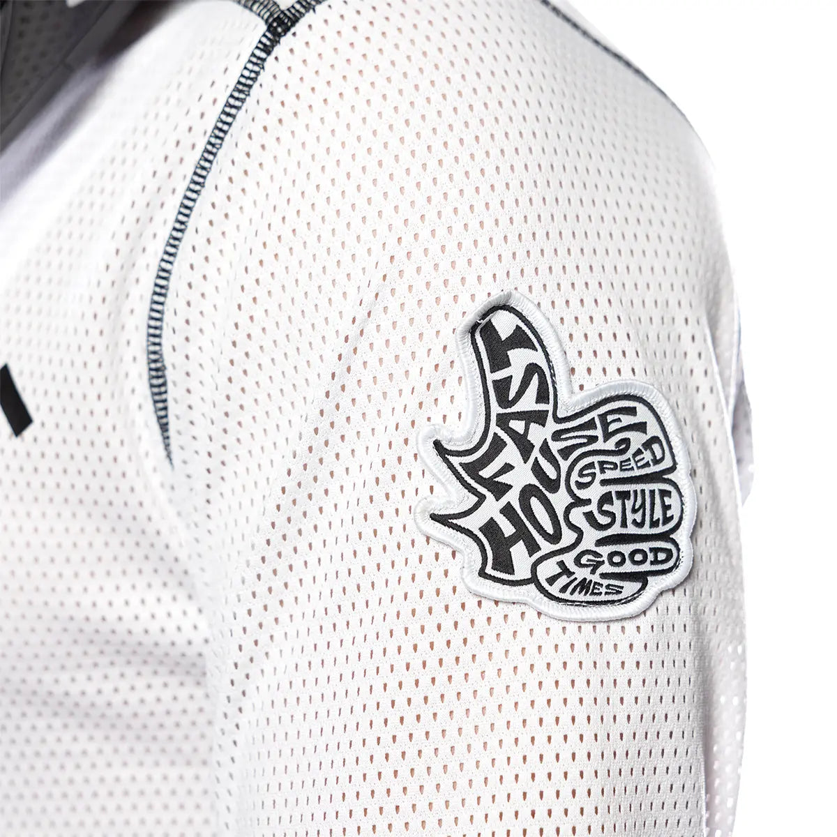 Grindhouse Air-Cooled Club Jersey - White/Cloud - Fasthouse
