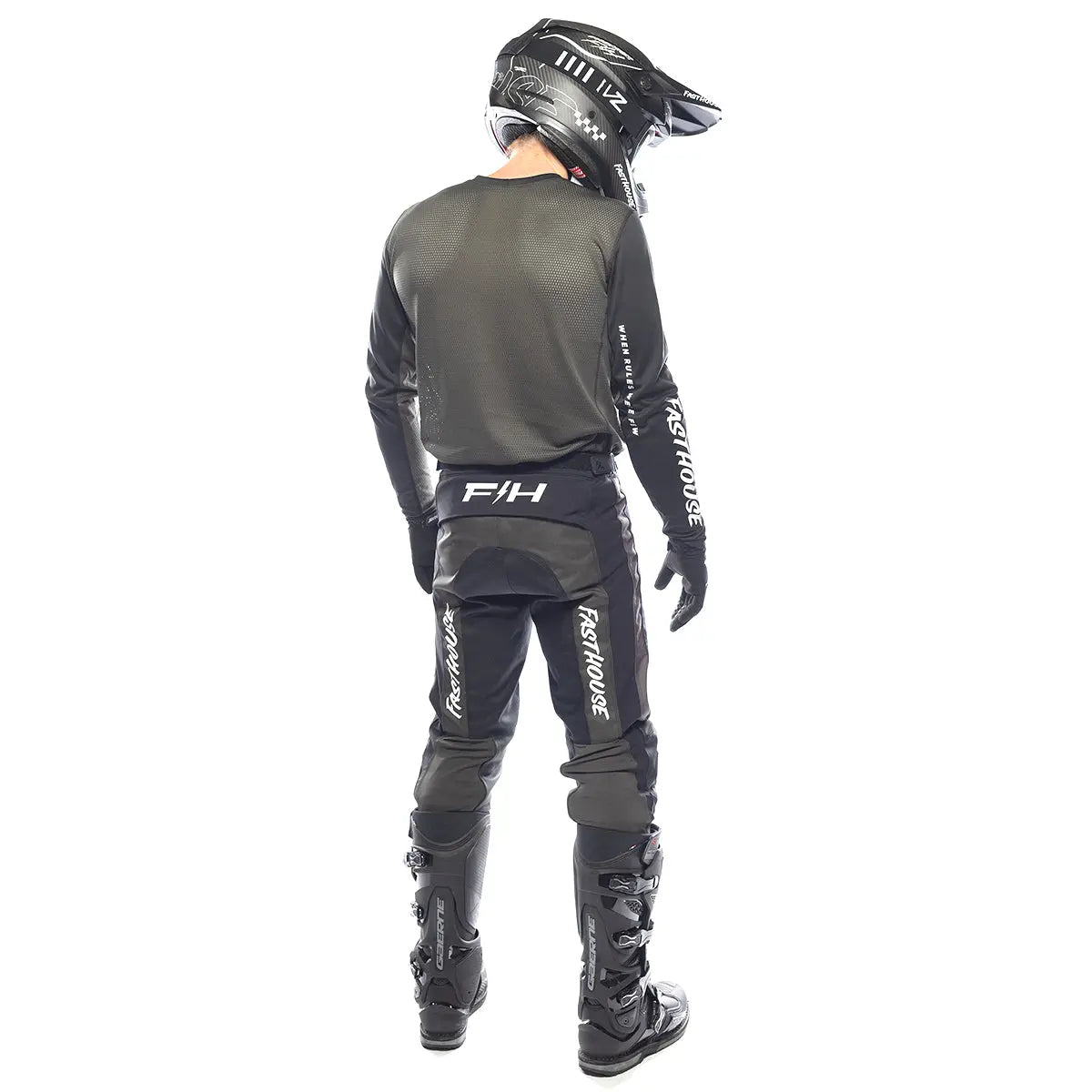 Grindhouse Club Pant - Black/Gray - Fasthouse