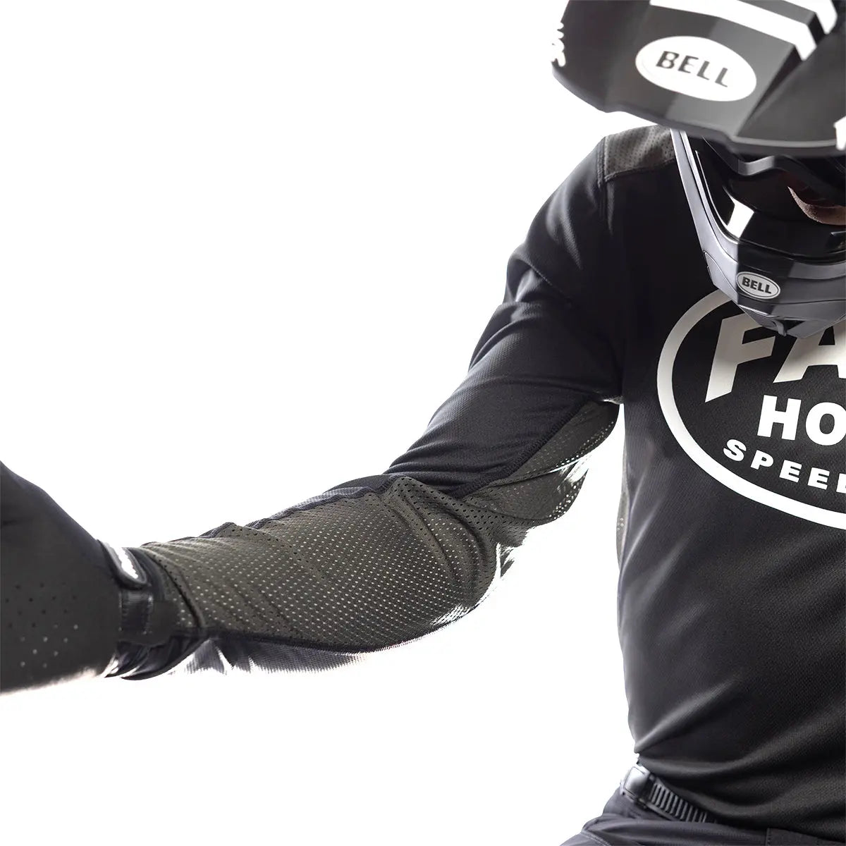 Grindhouse Air-Cooled Ramble Jersey - Black/Gray - Fasthouse