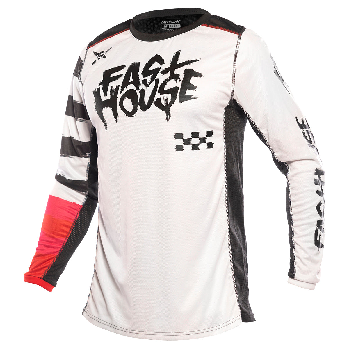 Grindhouse Jester Jersey - White Fasthouse