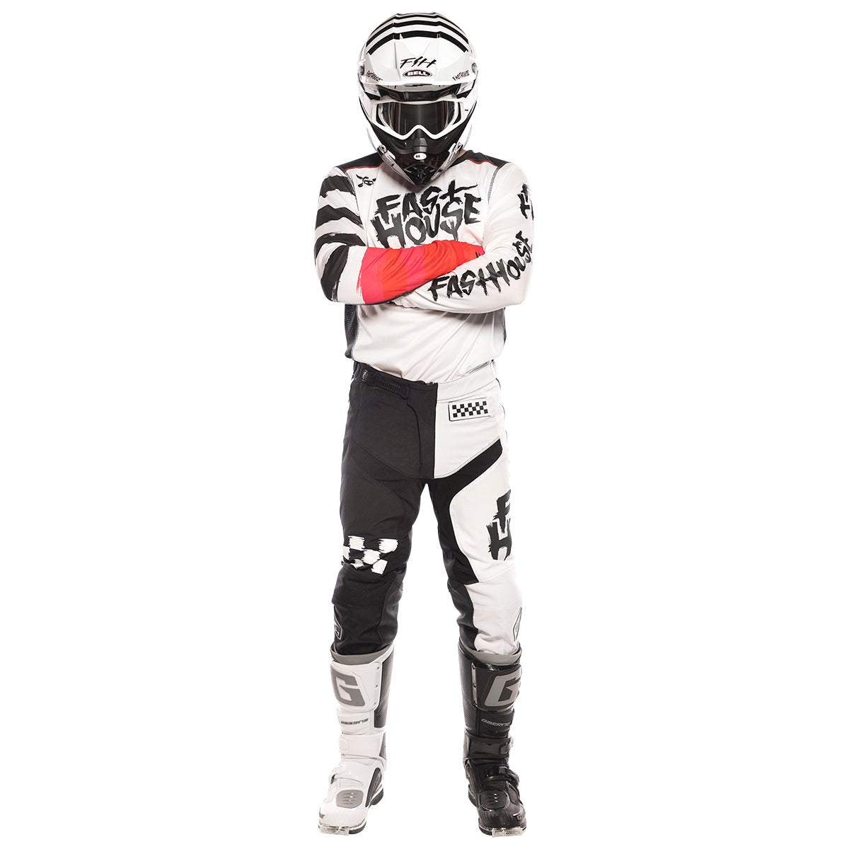 Speed Style Jester Pant - Black/White Fasthouse