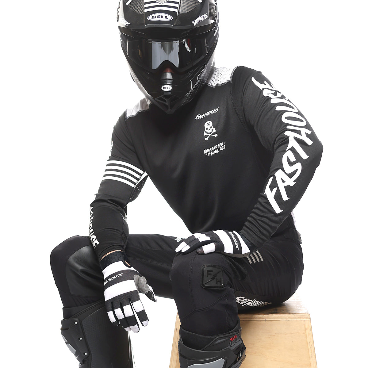 Grindhouse Knox Jersey - Black/White