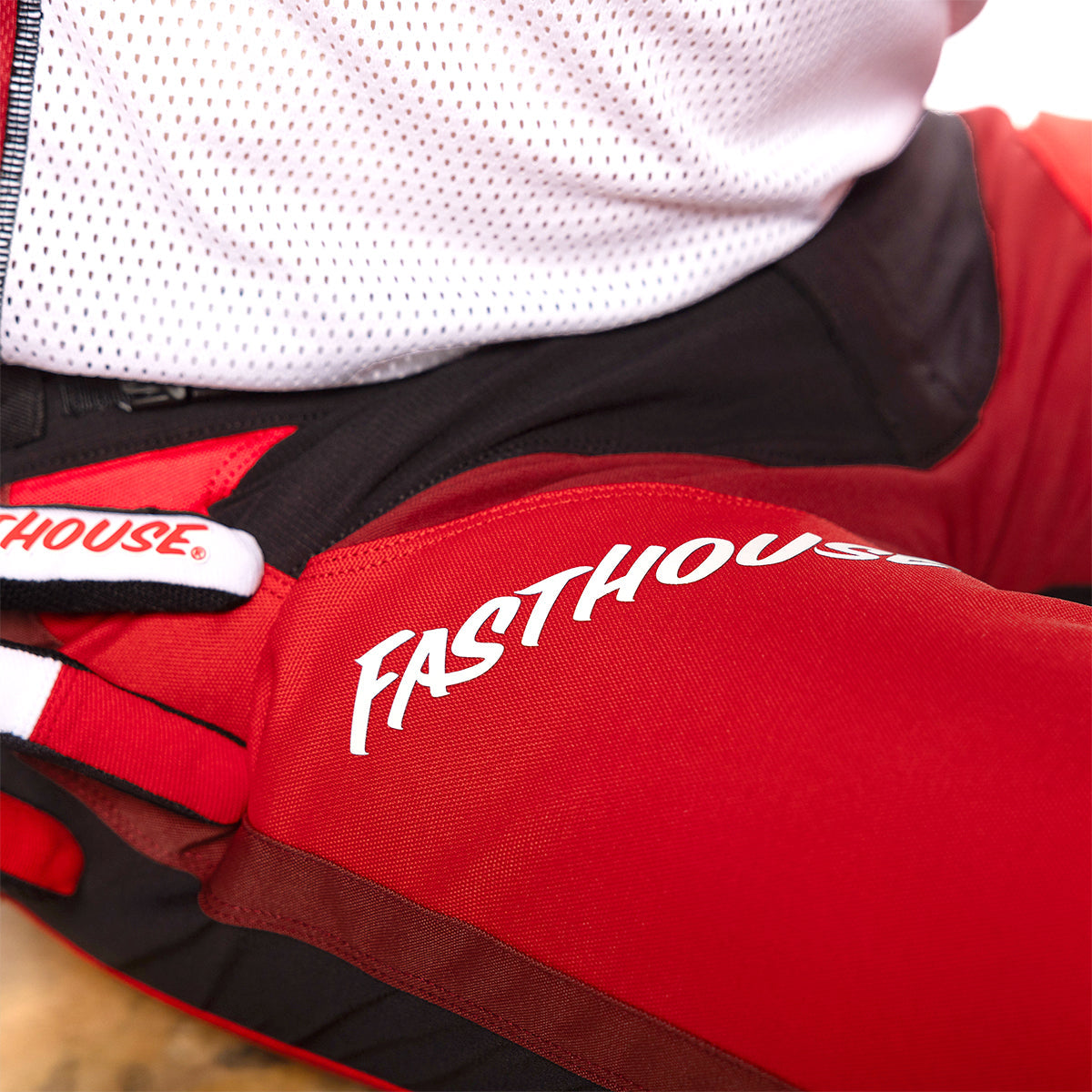 Grindhouse Mod Pant - Red/Black Fasthouse