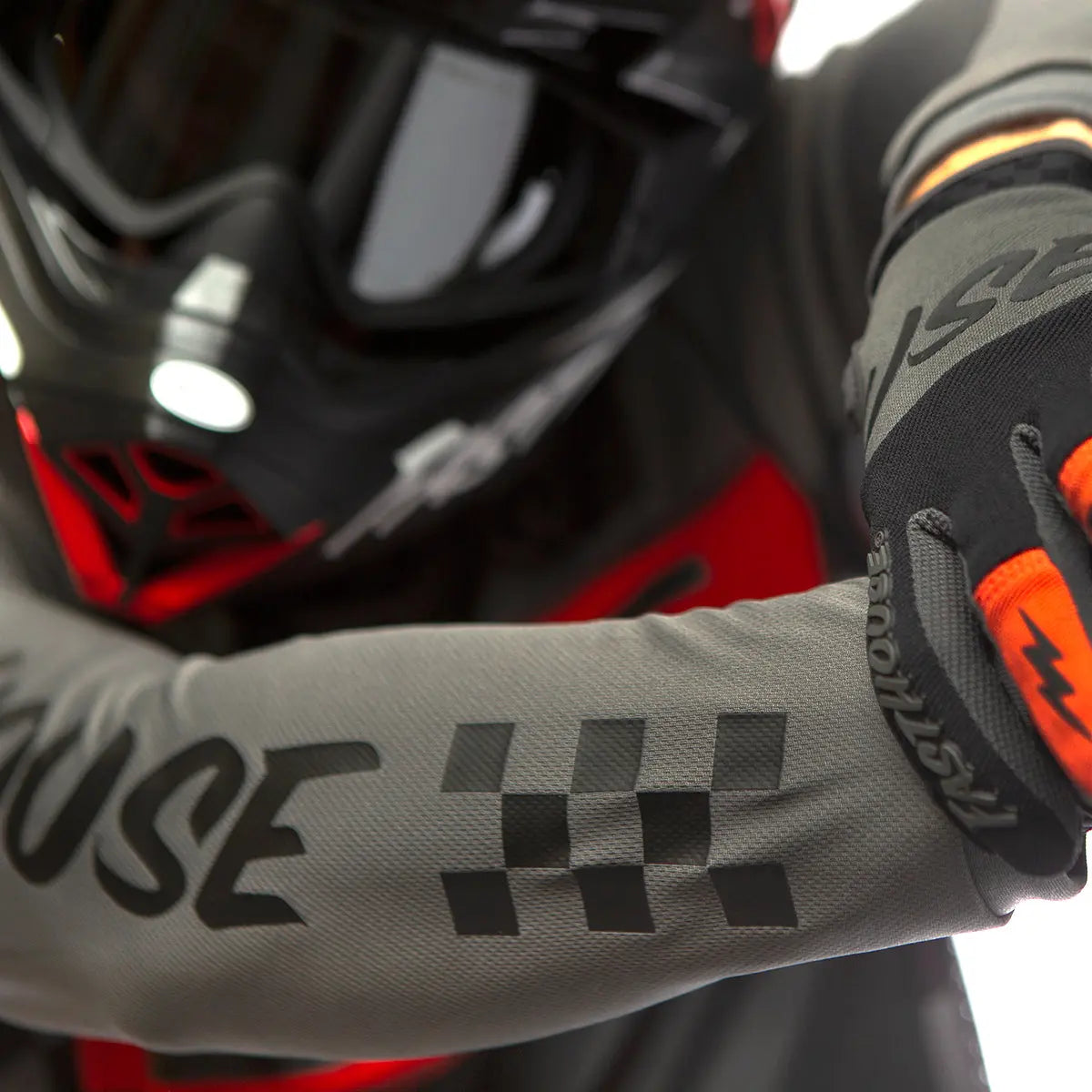 Grindhouse Omega Jersey - Gray/Black - Fasthouse