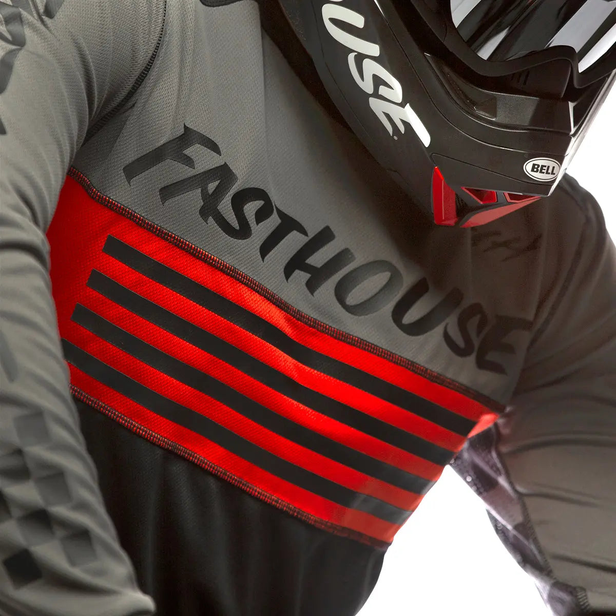 Grindhouse Omega Jersey - Gray/Black - Fasthouse