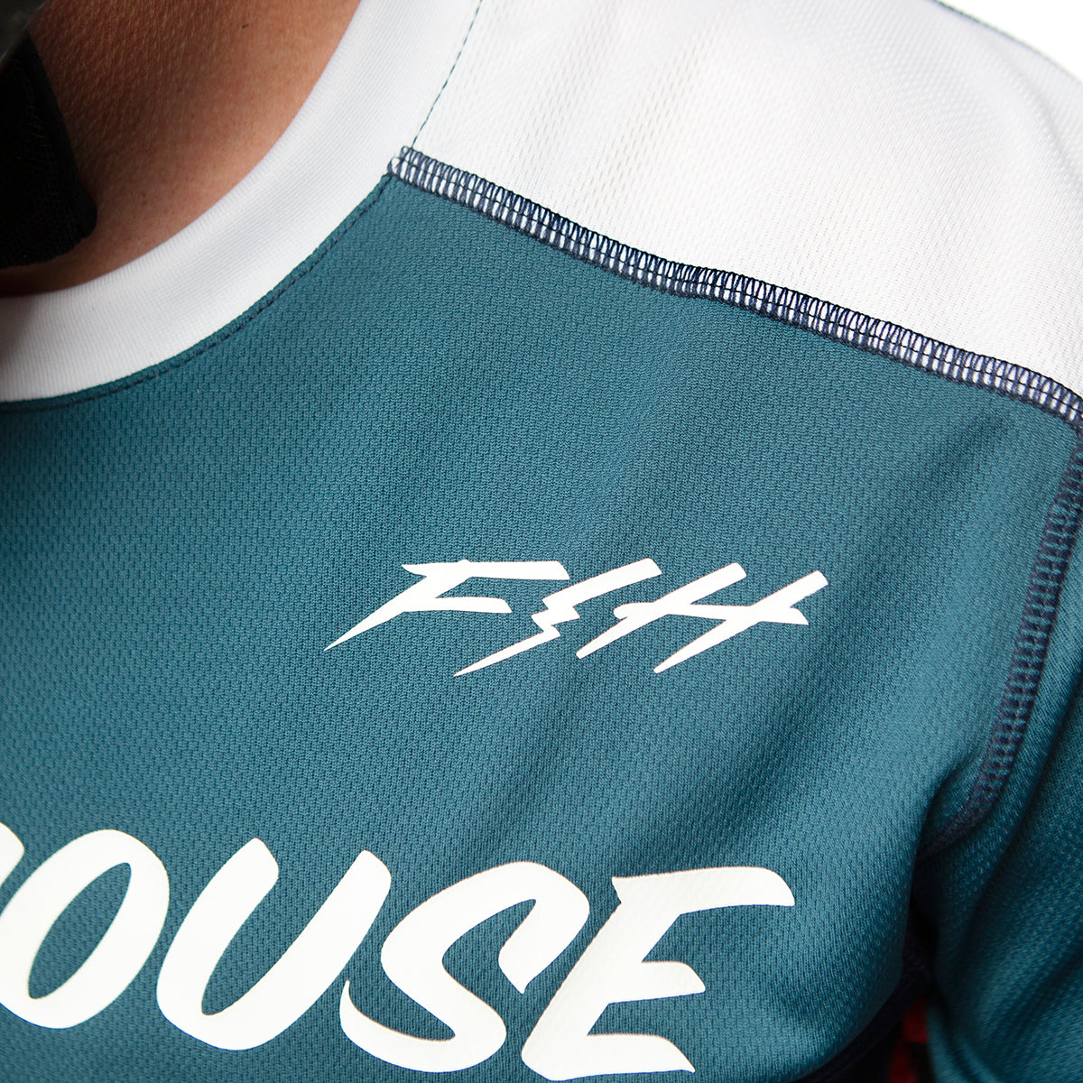 Grindhouse Omega Jersey - Indigo/White Fasthouse