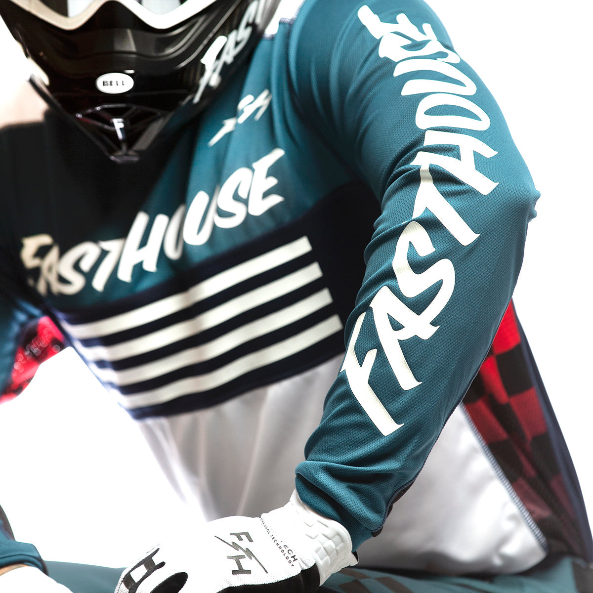 Grindhouse Omega Jersey - Indigo/White Fasthouse