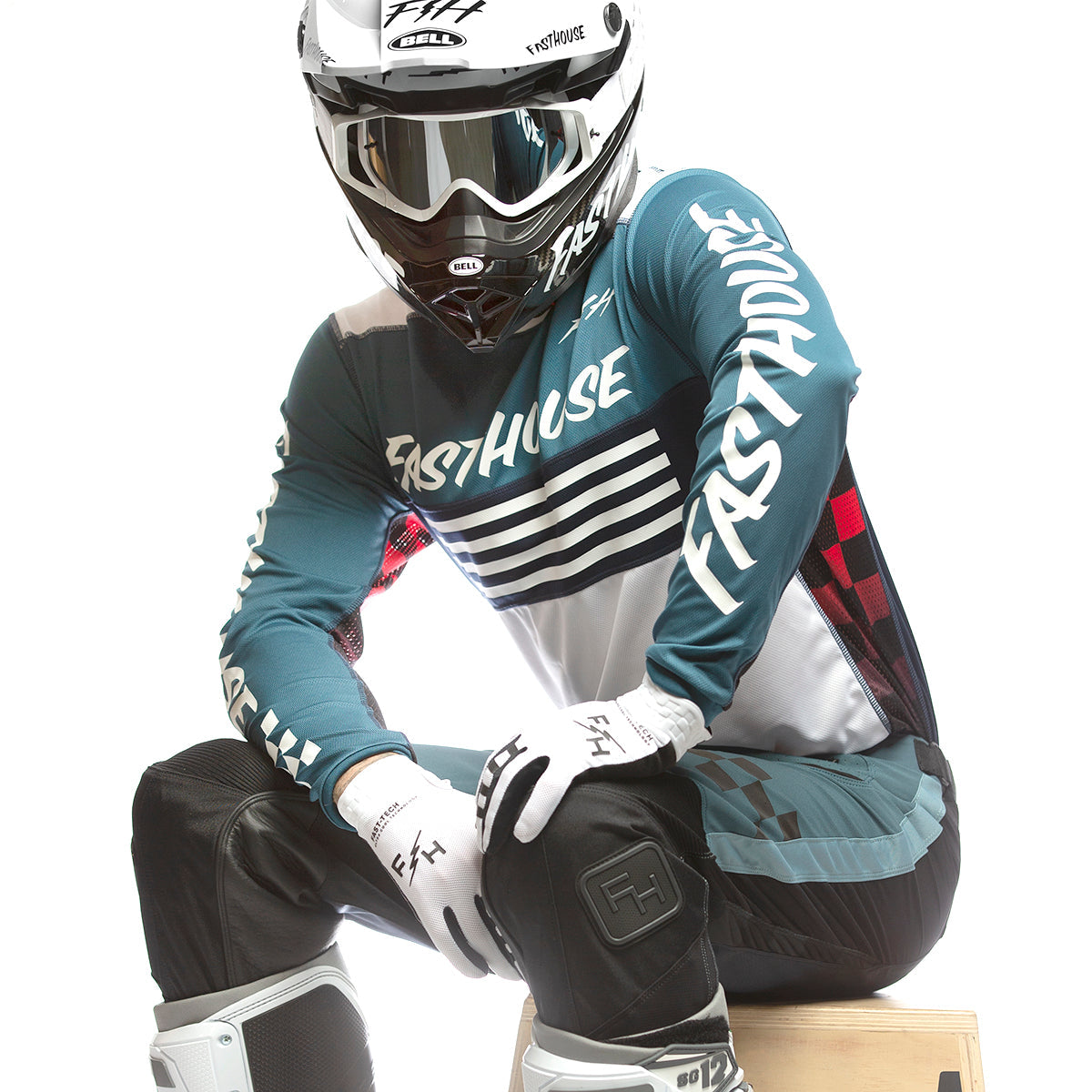 Grindhouse Omega Jersey - Indigo/White Fasthouse