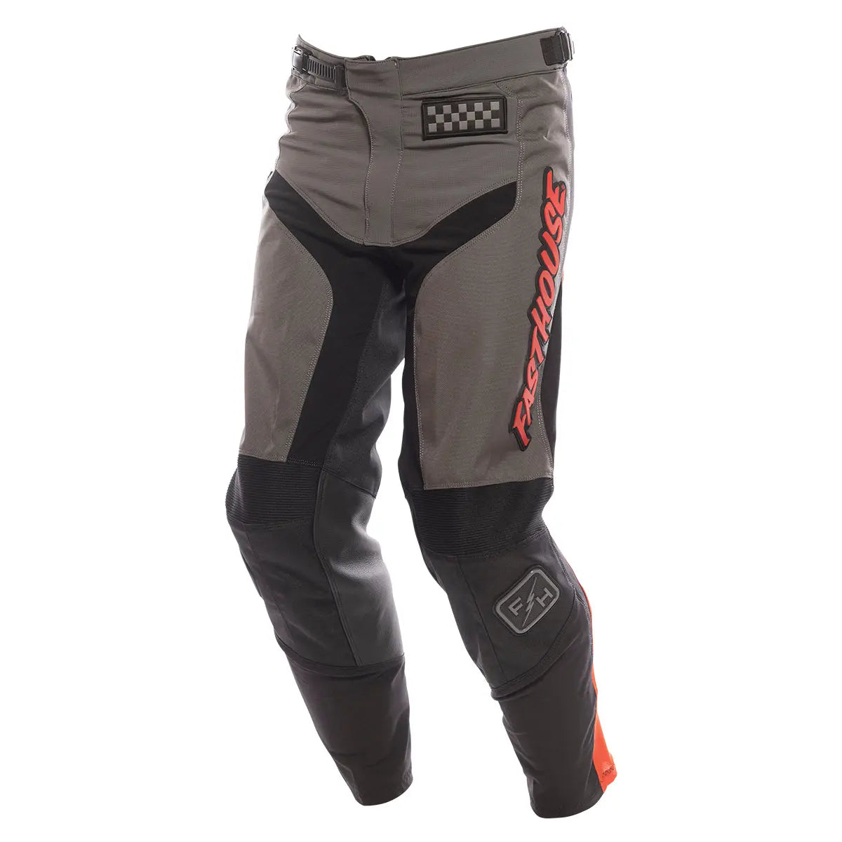 Grindhouse Pant - Gray/Red - Fasthouse