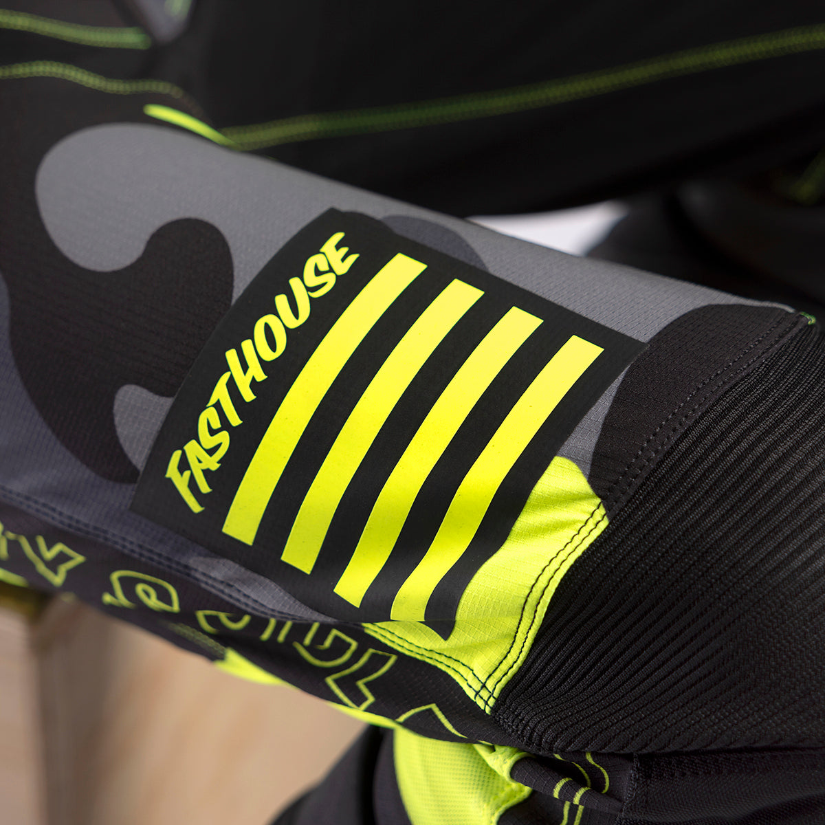 Grindhouse Riot Youth Pant - Black/High Viz