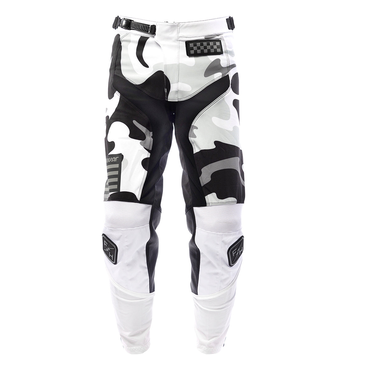 Grindhouse Riot Pant - White/Black