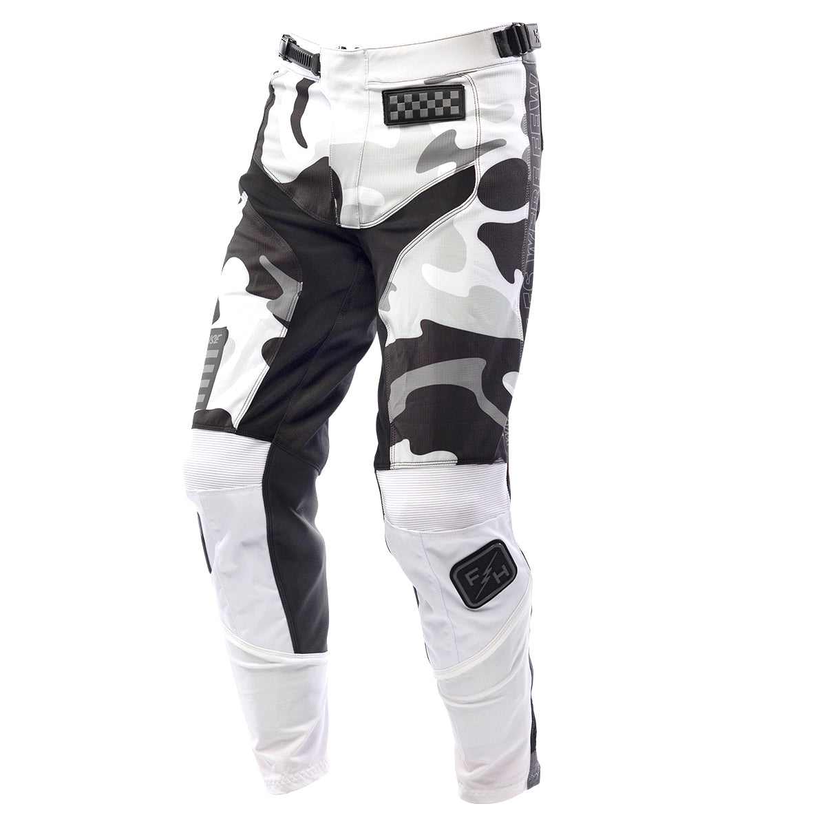 Grindhouse Riot Pant - White/Black