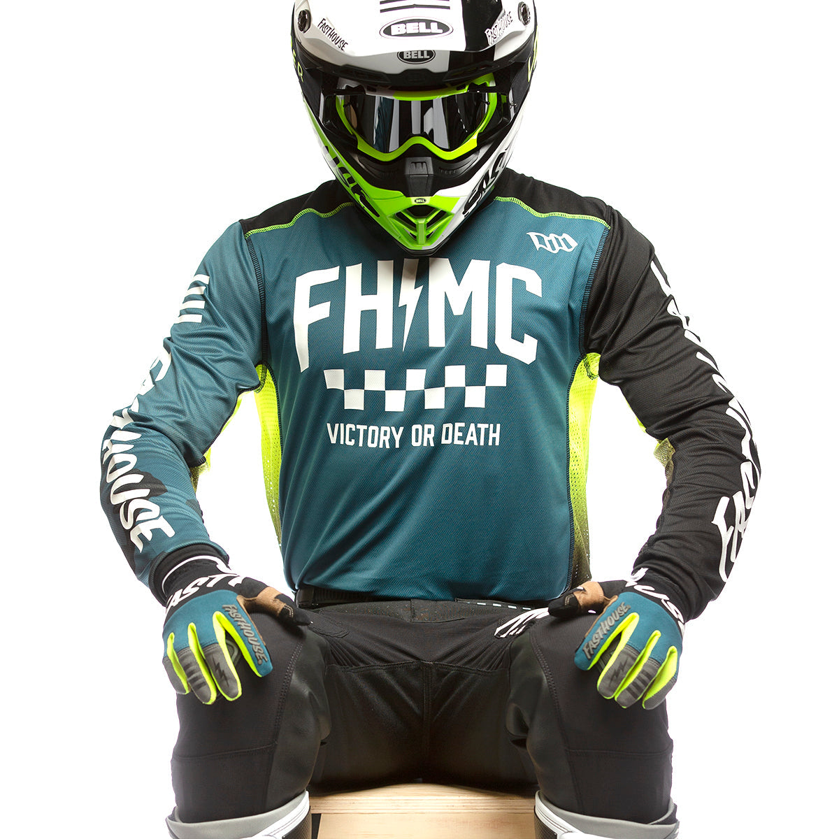 Grindhouse Royale Jersey - Indigo/Black Fasthouse