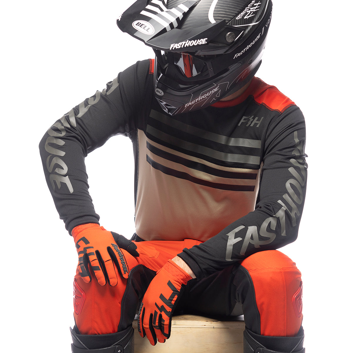 Grindhouse Tempo Jersey - Black/Infrared