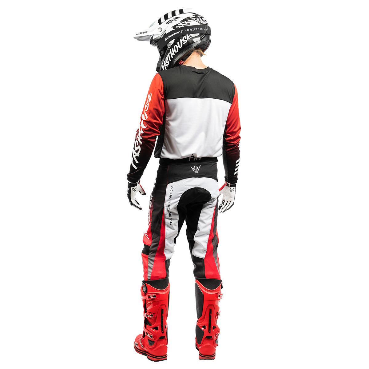 Grindhouse Twitch Pant - Black/Red