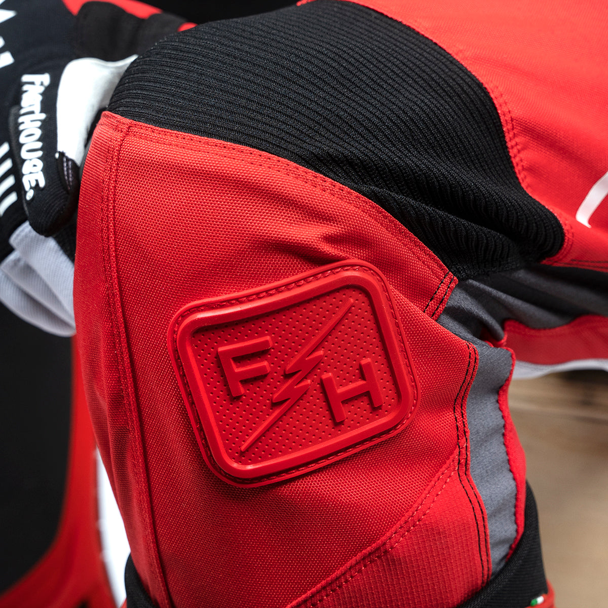 Grindhouse Twitch Pant - Black/Red