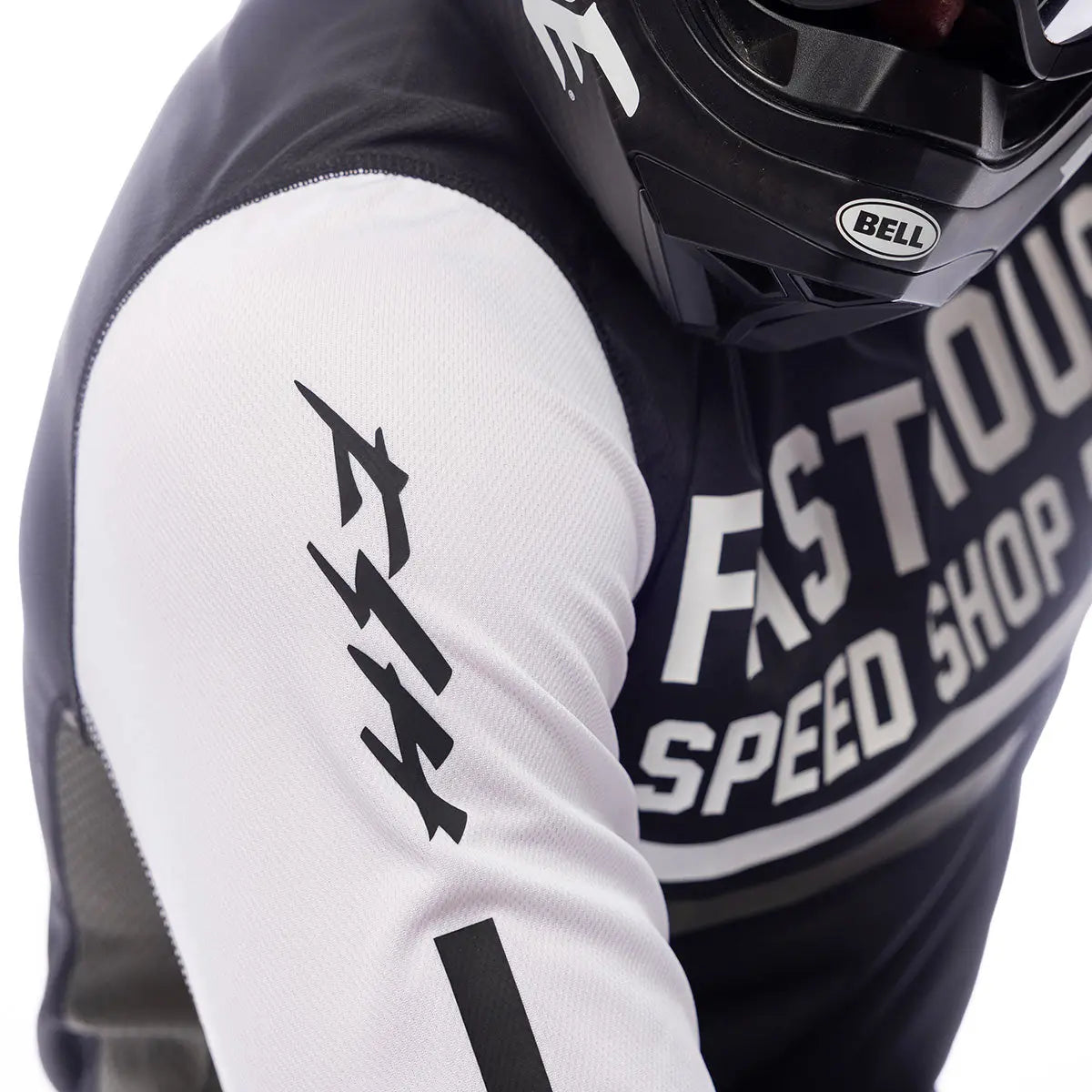 Grindhouse Hudson Jersey - Black/White - Fasthouse