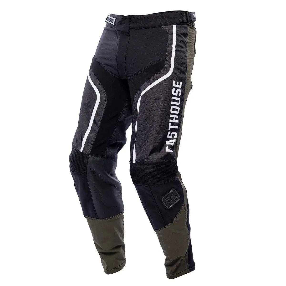 Grindhouse Hudson Pant - Black/White - Fasthouse