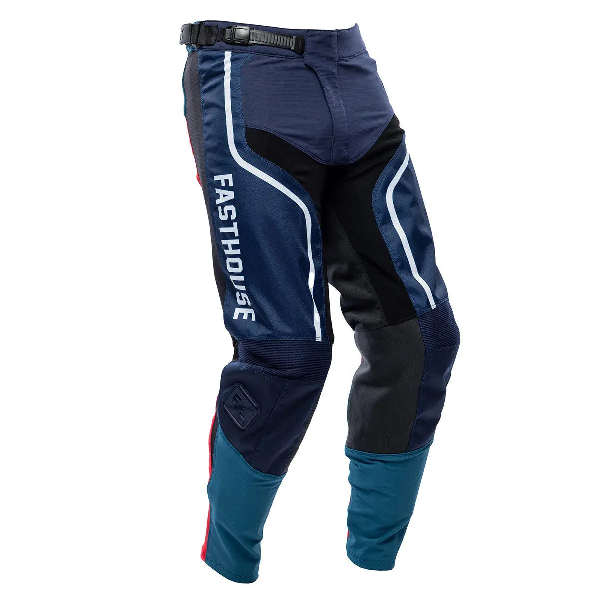 Grindhouse Hudson Pant - Blue/Red - Fasthouse