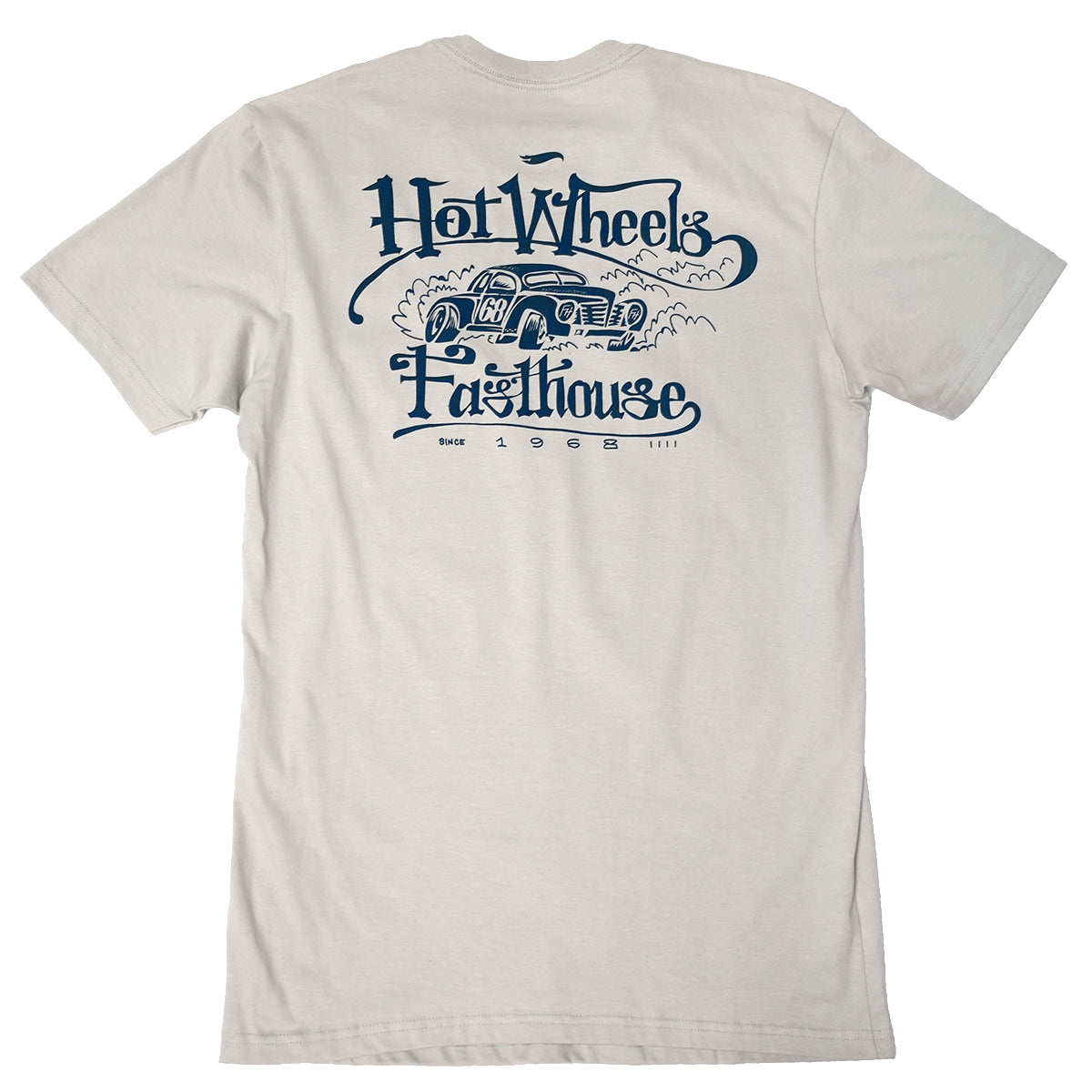 Hot Wheels Getaway Midweight Tee - Light Gray