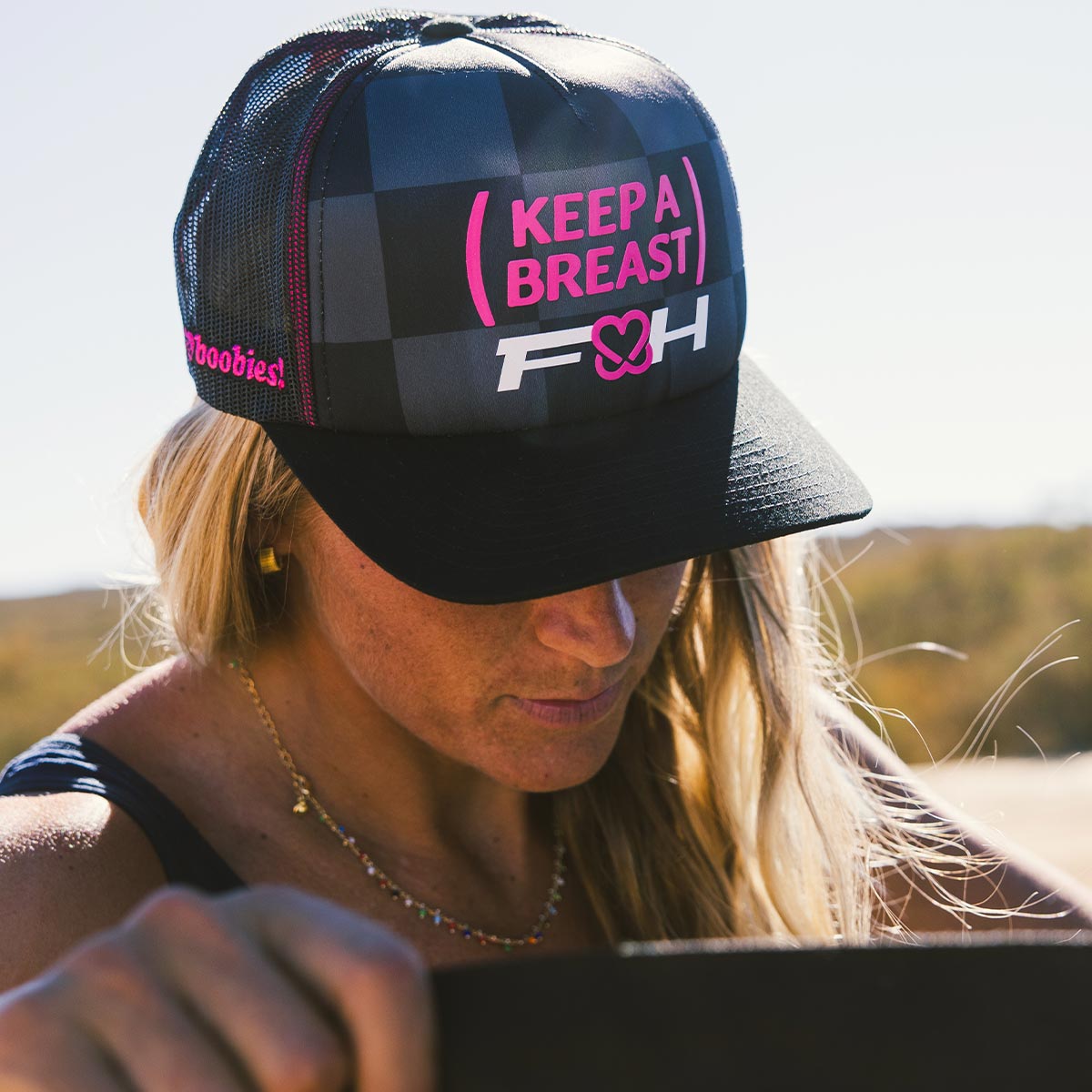 Keep A Breast Trucker Hat