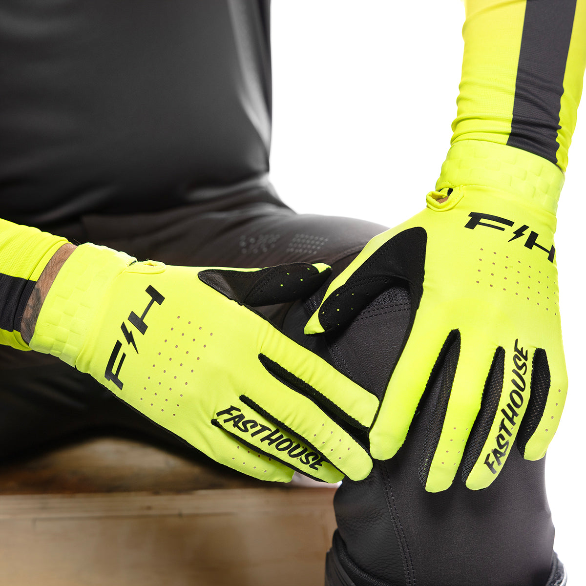 Helix Circuit Glove - High Viz