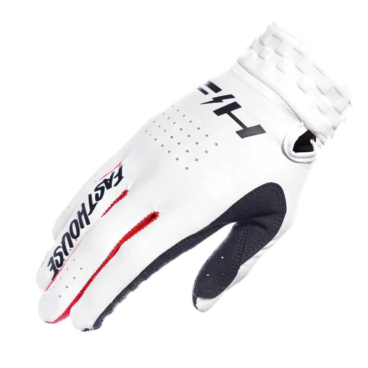 Helix Circuit Glove - White - Fasthouse