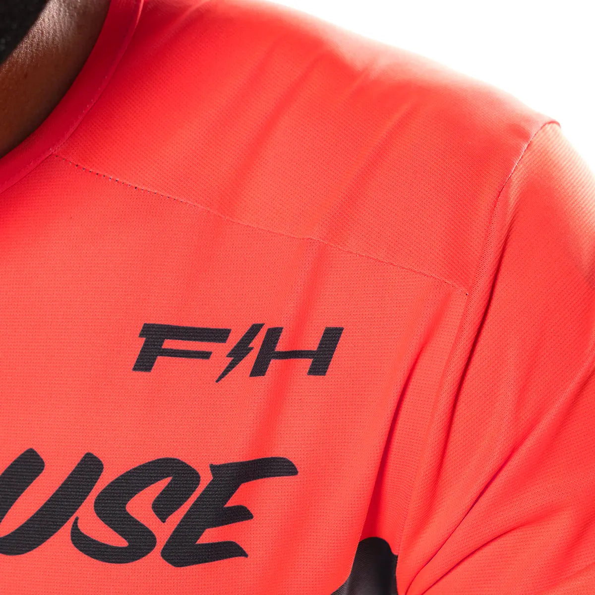 Helix Circuit Jersey - Hyper Coral/Black - Fasthouse