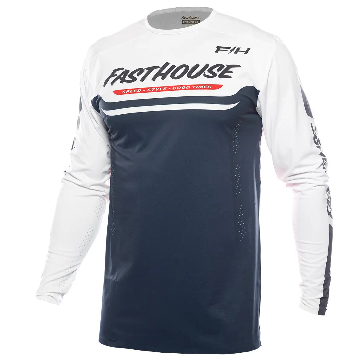 Helix Circuit Jersey - Navy/White/Red - Fasthouse
