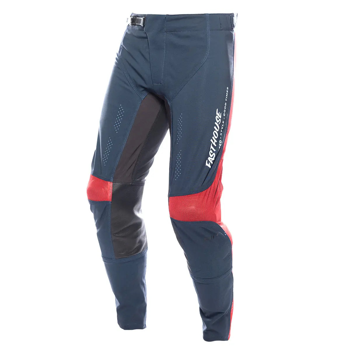 Helix Circuit Pant - Navy/White/Red - Fasthouse