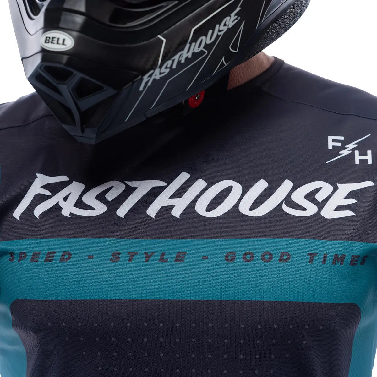 Helix Monaco Jersey - Marine/Black - Fasthouse