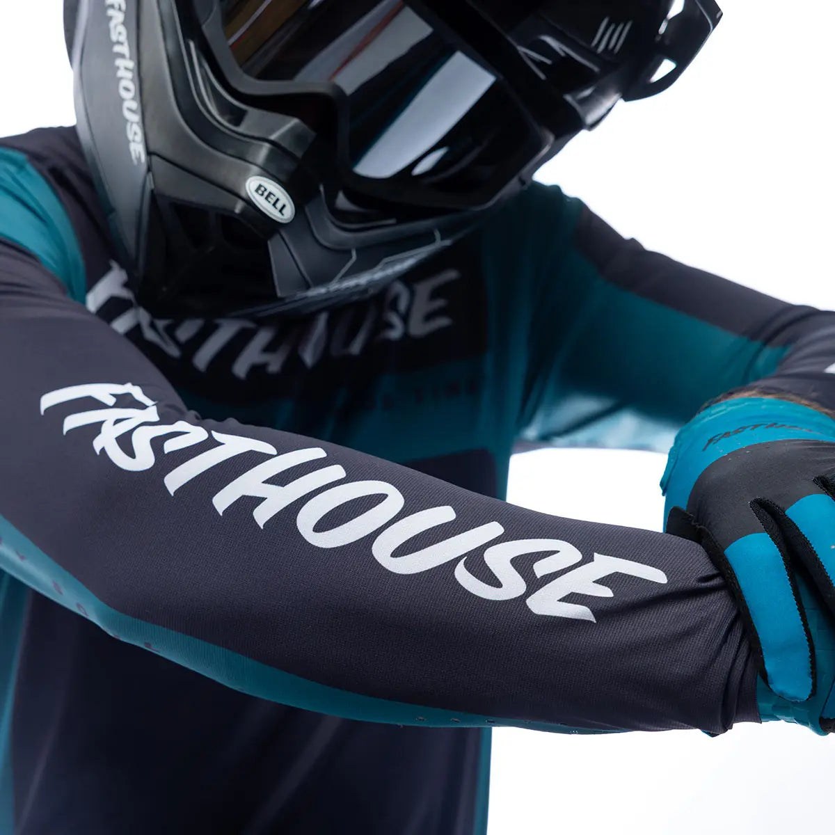 Helix Monaco Jersey - Marine/Black - Fasthouse